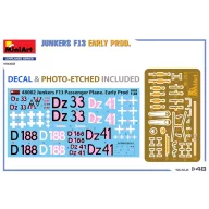 MiniArt Junkers F13 Early Production 1:48 (48002)