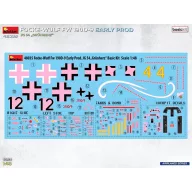   MiniArt Focke-Wulf Fw 190D-9 Early Prod. JG 54 Grünherz Basic Kit. 1:48 (48035)