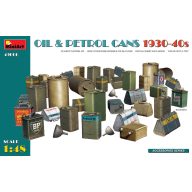 MiniArt Oil & Petrol Cans 1930-40s 1:48 (49006)