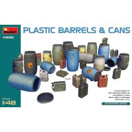 MiniArt Plastic Barrels & Cans 1:48 (49010)