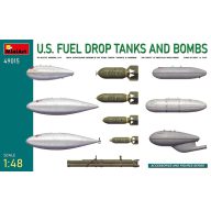 MiniArt U.S. Fuel Drop Tanks and Bombs 1:48 (49015)