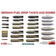 MiniArt German Fuel Drop Tanks and Bombs 1:48 (49021)