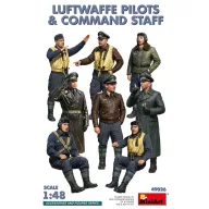 MiniArt Luftwaffe Pilots and Command Staff 1:48 (49026)
