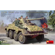   MiniArt Sd.Kfz. 234/4 Schwerer Panzerspähwagen 7,5 cm. w/Crew 1:35 (53014)