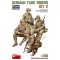 MiniArt German Tank Riders Set 2. Resin Heads 1:35 (53024)