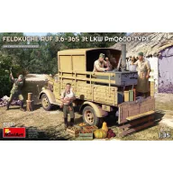   MiniArt Feldkuche Auf 3,6-36S 3t LKW PmQ600-Type 1:35 (53037)
