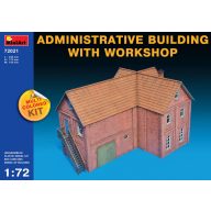 MiniArt Administrative Building with Workshop 1:72 (72021)