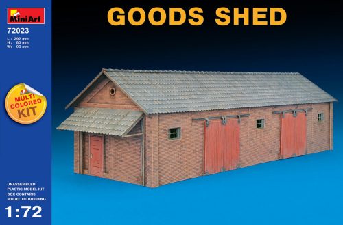 Miniart Goods Shed 1:72 (72023)