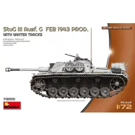   MiniArt StuG III Ausf. G Feb 1943 Prod w/Winter Tracks 1:72 (72103)