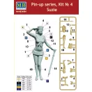Master Box Pin-up series,Kit No.4 Suzie 1:24 (MB24004)