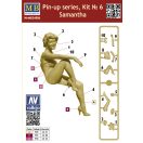 Master Box Pin-up series, Kit No.6 Samantha 1:24 (MB24006)