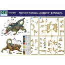 Master Box World of Fantasy.Graggeron & Halseya 1:24 (MB24007)