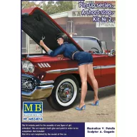   Master Box Pin-up series.A short stop.Kit No.2 1:24 (MB24016)