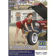   Master Box Pin-up series.A short stop.Kit No.3 1:24 (MB24017)