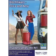   Master Box Hitchhikers-Erica and Kery,Truckers seri Kit No.1 1:24 (MB24041)