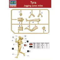 Master Box Jogging some miles. Tyra 1:24 (MB24050)