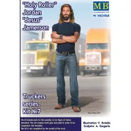   Master Box Truckers seriesHoly RollerJordanJesus Jamerson 1:24 (MB24060)