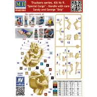   Master Box Truckers seriesSpecial CargoHandle wit care!Sandy and George 1:24 (MB24062)