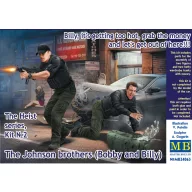   Master Box The Heist series,Kit#2. The Johnson brothers (Bobby and Billy) 1:24 (MB24065)