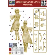Master Box Dangerous Curves Series Francoise 1:24 (MB24067)