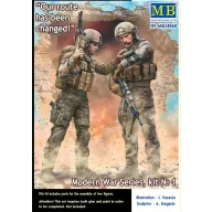  Master Box Our route has been changed! Modern War Series, kit No.1 1:24 (MB24068)