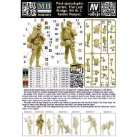   Master Box Raider Reaper Pst-apocalyptic series. The Last Bridge. Kit No. 2 1:24 (MB24074)