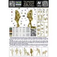   Master Box Nadezhda (Hope). Pst-apocalyptic series. The Last Bridge. Kit No.5 1:24 (MB24077)