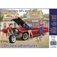   Master Box The Legendary 60's series. On new adventures! 1:24 (MB24082)