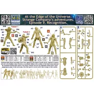   Master Box Recognition. At the Edge of the Universe.Strange Company's adventures.EpisodeV 1:24 (MB24083)