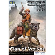   Master Box Post-apocalyptic series. The Last Bridge. Kit No. 8. Clan of Wolves 1:24 (24086)