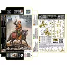 Master Box Post-apocalyptic series. The Last Bridge. Kit No. 8. Clan of Wolves 1:24 (24086)