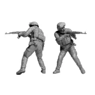   Master Box Russian-Ukrainian War series. Fighter of the Armed Forces of Ukraine. Clean-up operation 1:24 (24091)