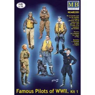 Master Box Famous WWII pilots set 1:32 (MB3201)