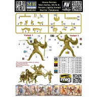   Master Box Persian Lightly Armed Warrior (Takabara) Greco-Persian Wars Series. Kit ? 8 1:32 (MB32021)