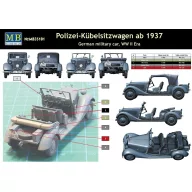   Master Box Polizei-Kubelsitzwagen ab 1937 mil. car 1:35 (35101)