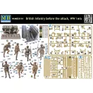 Master Box British infantry before attack,WWI era 1:35 (MB35114)