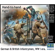   Master Box Hand-to-hand fight,German&British infant infantrymen, WWI era 1:35 (MB35116)