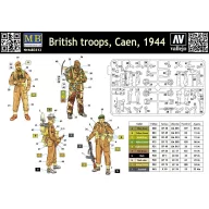 Master Box Britische Truppen Caen 1944 1:35 (MB3512)
