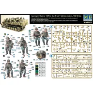 Master Box German infantry vehicle riders 1:35 (MB35137)