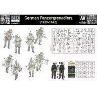 Master Box Deutsche Panzergrenadiere 1939-42 1:35 (MB3513)