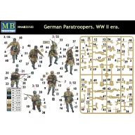Master Box German Paratroopers, WWII era 1:35 (MB35145)