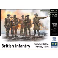   Master Box British infantry, Somme battle, 1916 1:35 (MB35146)