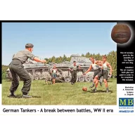   Master Box German tankmen in the break bet. Combats 1:35 (MB35149)