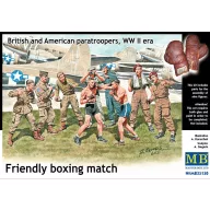   Master Box Friendly boxing match.Brit.+Amer.paratro 1:35 (MB35150)