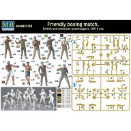   Master Box Friendly boxing match.Brit.+Amer.paratro 1:35 (MB35150)