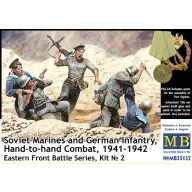   Master Box Soviet marines and German infantry,Handt 1:35 (MB35152)