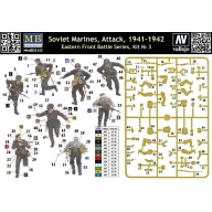   Master Box Soviet marinas Attack 1941-42 Easter Fro 1:35 (MB35153)