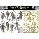 Master Box Modern U.S.infantrymen. Cordon and Searc 1:35 (MB35154)