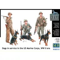 Master Box Dogs in service in US Marine Corps 1:35 (MB35155)