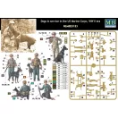 Master Box Dogs in service in US Marine Corps 1:35 (MB35155)